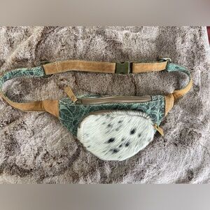 Myra Bag Fanny Pack Like New Fur Pocket